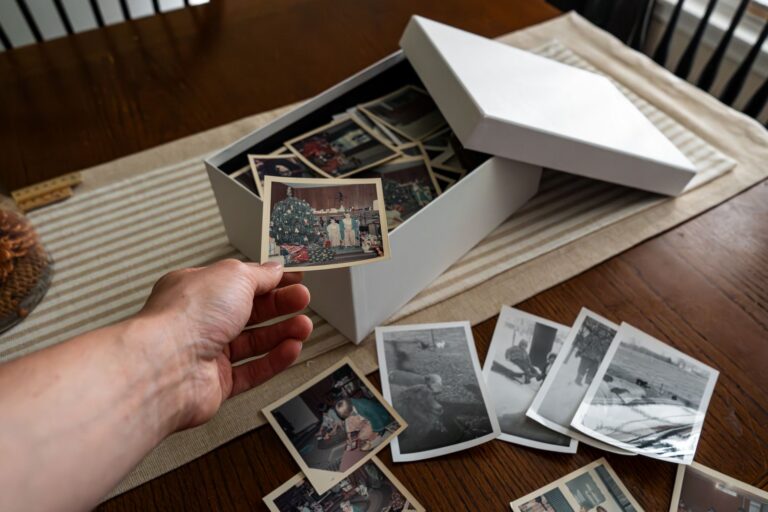 Reading Through a Box of Old Family Letters - keepsakes & heirlooms