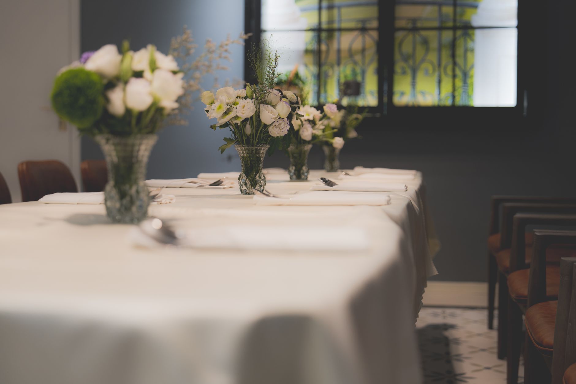 Setting the Table for One - gathering table