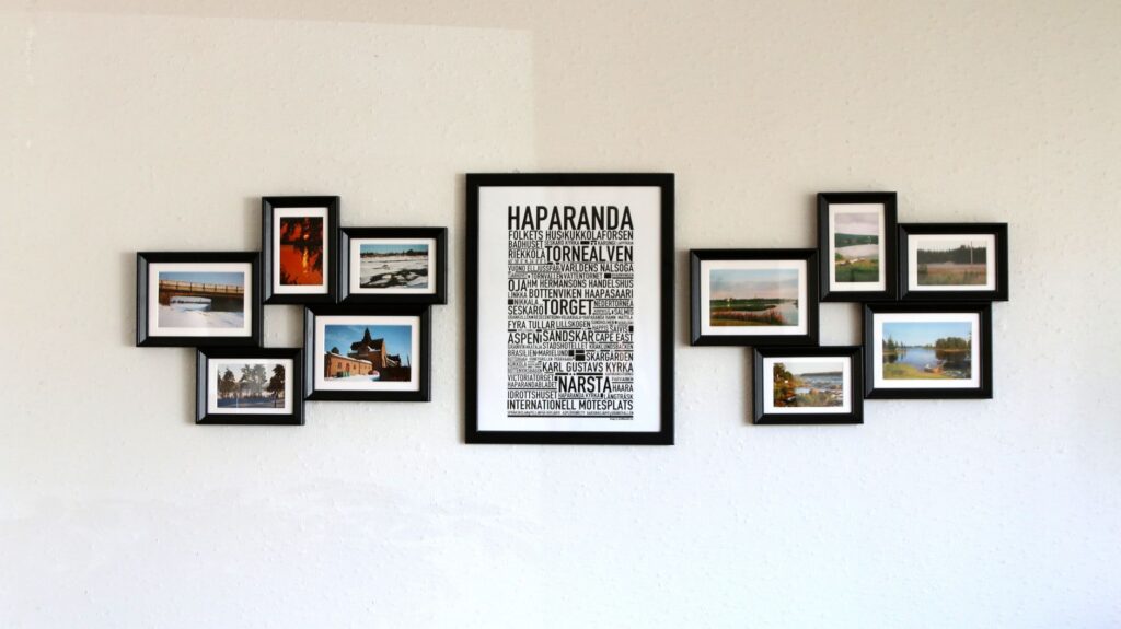The Hallway That Finally Got Decorated - photo displays